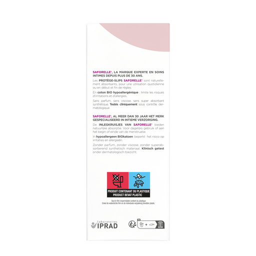 Protège-slips Classique Coton BIO, , medium